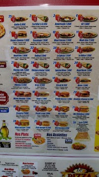 Menu / carte de Pizza Di Napoli à Maurepas