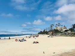 Foto von Laguna beach mit lange, gerade küste
