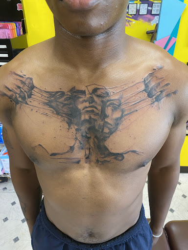 Explore dog grooming tattoo ideas, creative tattoo ideas in Salem, available at Azappa Tattoo and Piercing