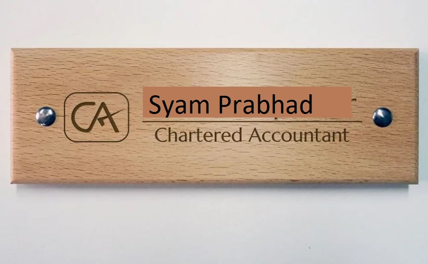 Syam Prabhad Chartered Accountant