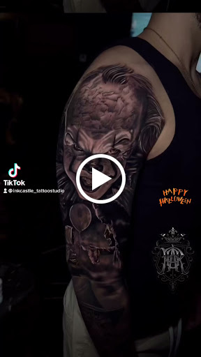 Explore male foot tattoo ideas, creative tattoo ideas in Pompano Beach, available at Ink Castle Tattoo Studio