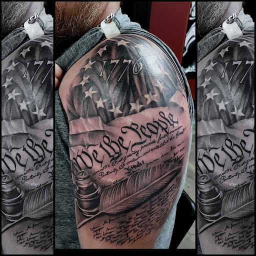 Explore tattoo ideas horror, creative tattoo ideas in Brunswick, available at Black Element Tattoo