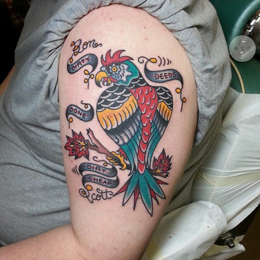 Explore one day at a time tattoo ideas, creative tattoo ideas in Temple, available at Lucky In Love Tattoo