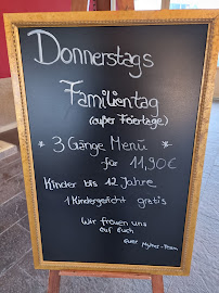 Carte du Restaurant Mythos à Moers