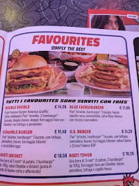 America Graffiti à Bagnolo San Vito menu