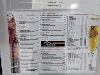 Menu du La Scala à Friedrichshafen