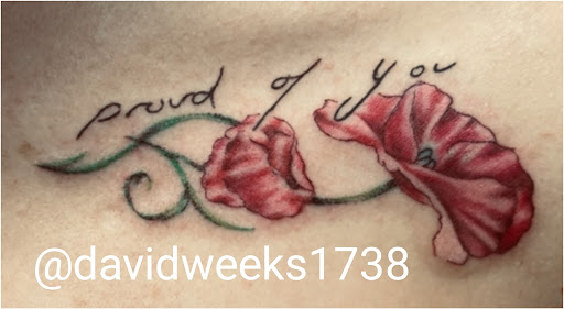 Explore child's name tattoo ideas, creative tattoo ideas in Ocoee, available at Slaughterized Ink Tattoo and Piercing Studio