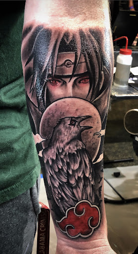 Explore smile tattoo ideas, creative tattoo ideas in Forney, available at Royal Circle Tattoo studio