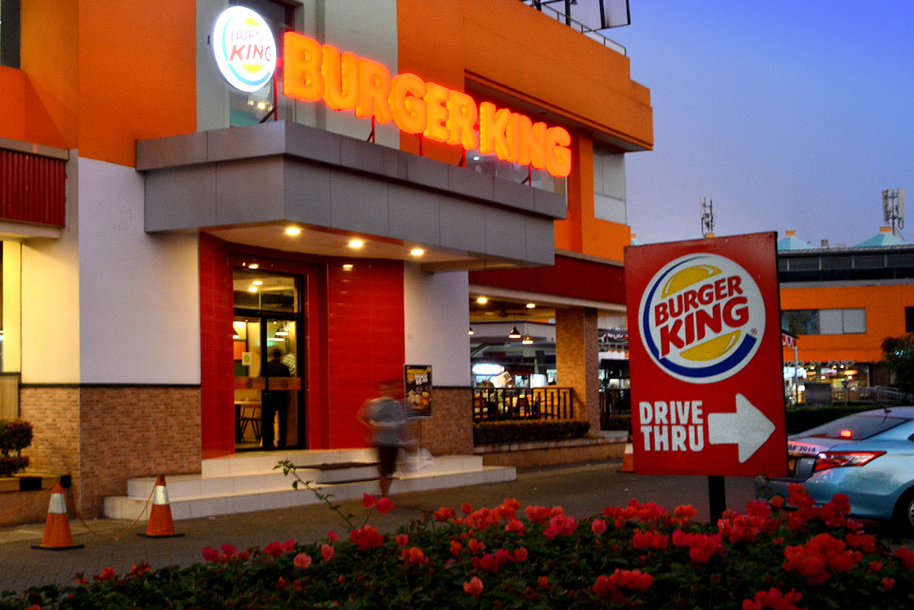 Drive Thru Burger King Rest Area Photo