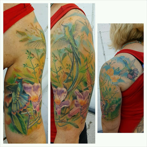 Explore filmmaker tattoo ideas, creative tattoo ideas in Ventura, available at Ventura Tattoo & Piercing