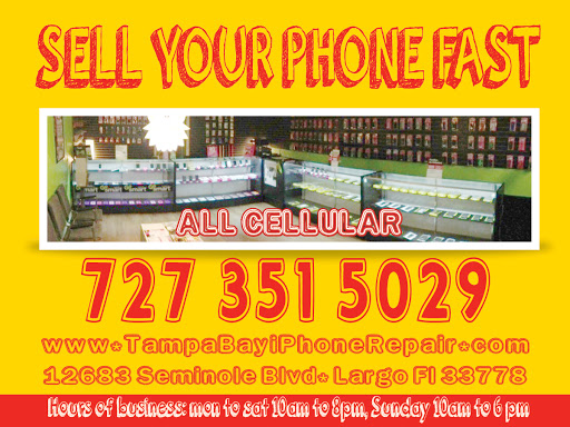 Software Company «All Cellular - iPhone Repair - We Buy Phones», reviews and photos, 12683 Seminole Blvd, Largo, FL 33778, USA