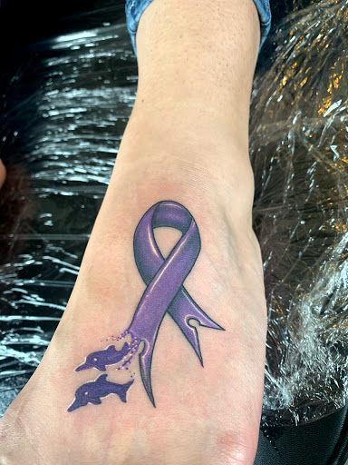 Explore falcon tattoo ideas, creative tattoo ideas in Norwalk, available at Saloon 13 LLC