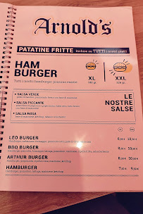 Arnold's à Portogruaro menu