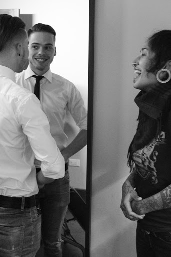 Explore kiss band tattoo ideas, creative tattoo ideas in Salt Lake City, available at IRIS Piercing Studio and Jewelry Gallery