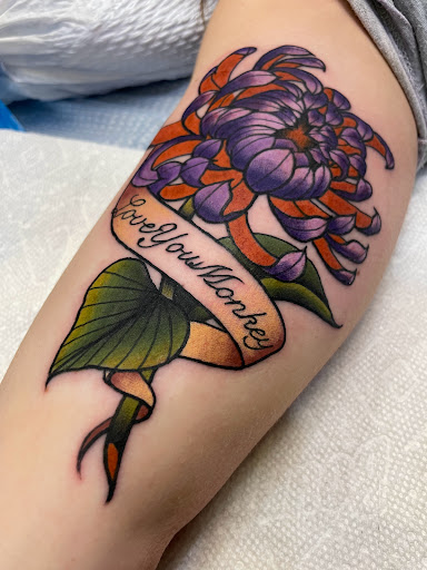 Explore divorce tattoo ideas, creative tattoo ideas in Glenside, available at Yellow Rose Tattoo