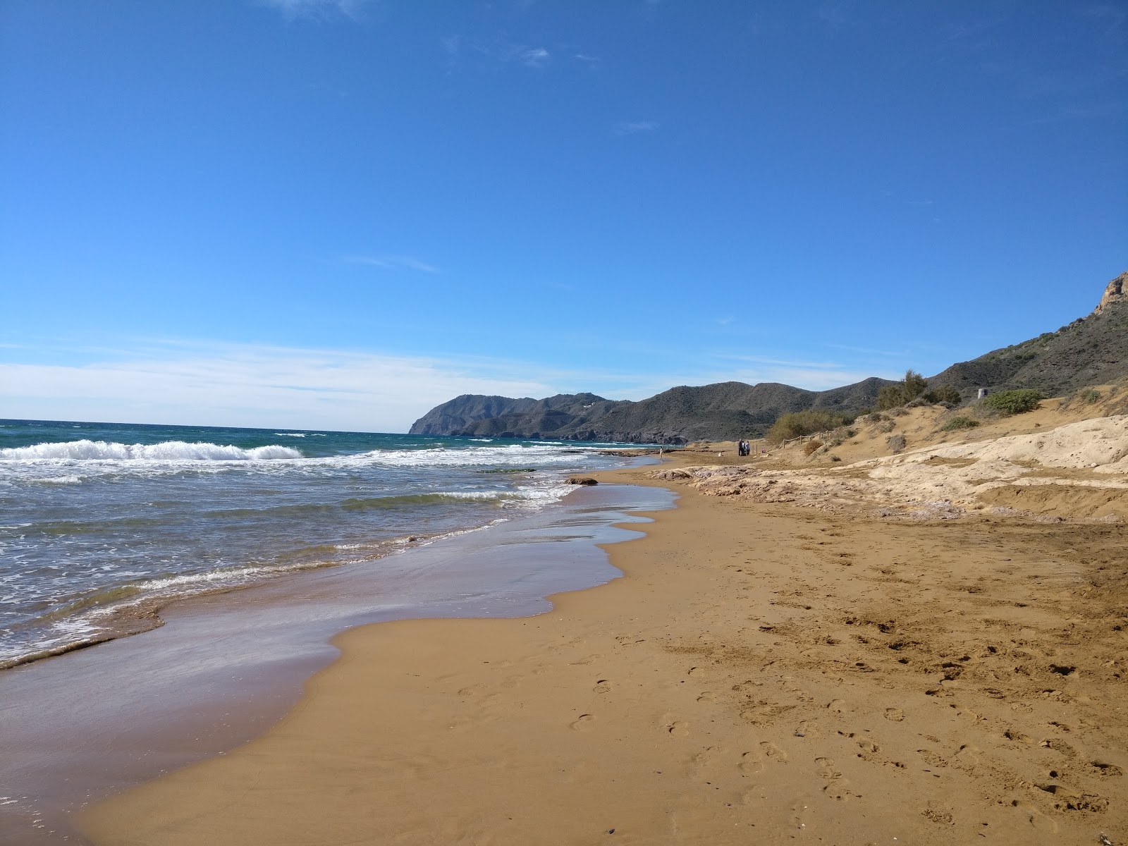 Photo of Calblanque Beach with blue water surface
