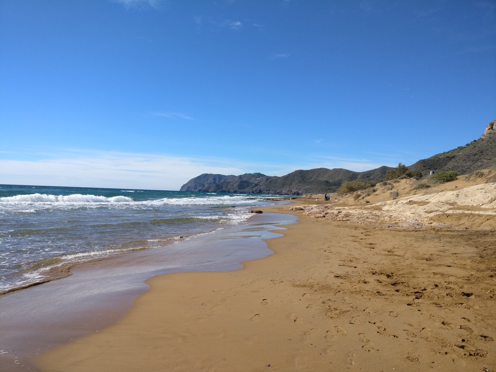 Calblanque Plajı'in fotoğrafı geniş ile birlikte