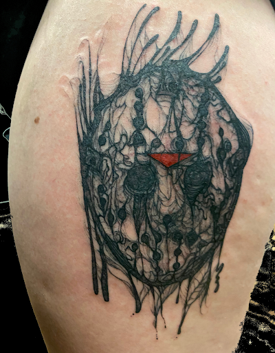 Explore arrowhead tattoo ideas, creative tattoo ideas in Greenville, available at Deep Liquid Ink