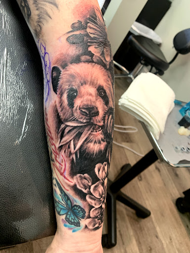 Explore foot print tattoo ideas, creative tattoo ideas in Harrisburg, available at Capital Tattoo Company