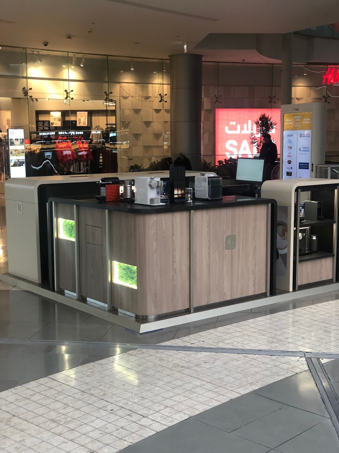 Nespresso Booth Abdali Mall