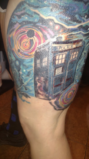 Explore tattoo ideas for women leg, creative tattoo ideas in Copperas Cove, available at Black Moon Tattoo Company