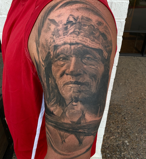 Explore spanish tattoo ideas, creative tattoo ideas in Oklahoma City, available at Oklahoma Tattoo Collective