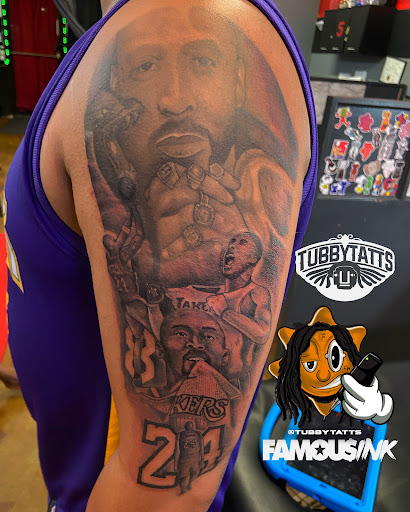 Explore back hand tattoo ideas, creative tattoo ideas in Hammond, available at Famous Ink, Inc.