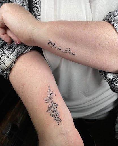 Explore tattoo ideas dogs, creative tattoo ideas in High Ridge, available at Taylored ink