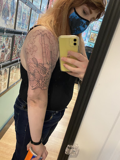 Explore yuji itadori tattoo ideas, creative tattoo ideas in Delaware, available at Rose & Web Tattoo