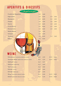 Restaurant Down Under à Bad Vilbel menu