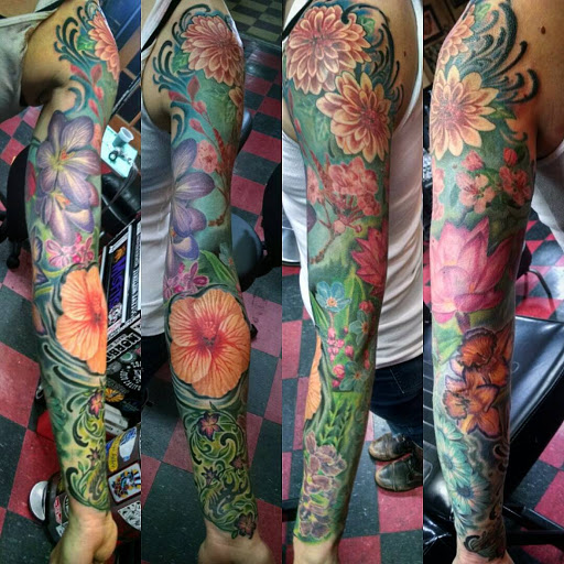 Find outdoorsy tattoo ideas for your next unique tattoo in Ann Arbor at Lucky Monkey Tattoo Parlour