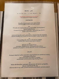 Menu / carte de Restaurant de la Forge à Thiron-Gardais
