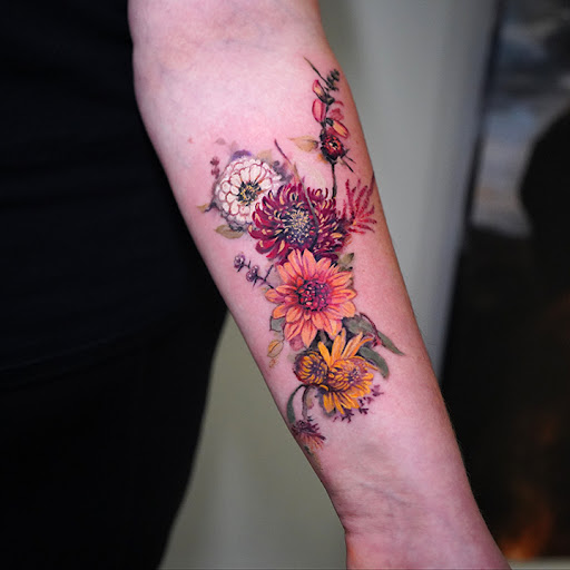 Explore shoulder cap tattoo ideas, creative tattoo ideas in Philadelphia, available at Central Tattoo Studio