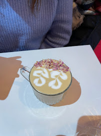 Cappuccino du Restaurant servant le petit-déjeuner Bon Bouquet Café à Paris - n°13