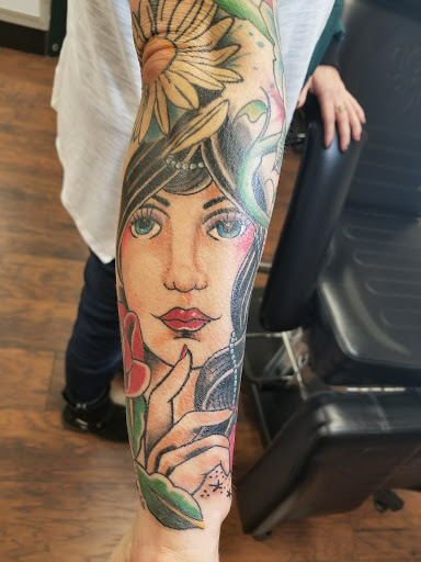 Explore bioshock tattoo ideas, creative tattoo ideas in Longview, available at Anchor Down Tattoo and Piercing