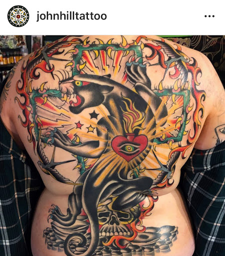 Explore pectoral tattoo ideas, creative tattoo ideas in Ann Arbor, available at Name Brand Tattoo