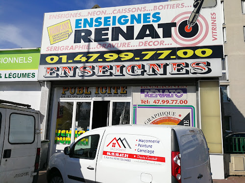 Enseigne Renato à Gennevilliers