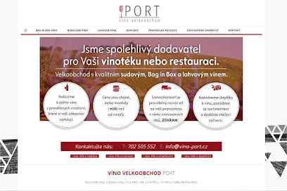 Víno velkoobchod Port