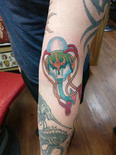 Explore tom and jerry tattoo ideas, creative tattoo ideas in Eagle River, available at Eagle River Tattoo