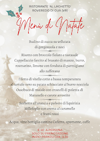 Pizzeria Al Laghetto Cicogna à Roveredo di Guà (la carte)