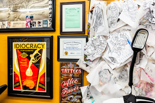 Explore tattoo book ideas, creative tattoo ideas in San Diego, available at Funhouse Tattoo