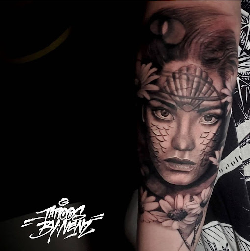 Explore behind the ear tattoo ideas for guys, creative tattoo ideas in Palm Coast, available at Elite Custom Tattooing