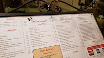 Da Mimmo à Florence menu