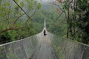 Hängebrücke bei Kadudampit Sukabumi image