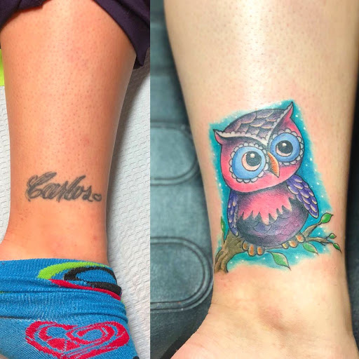 Explore piston tattoo ideas, creative tattoo ideas in Atlanta, available at Camp Creek Body Art & Laser