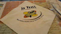 Menu / carte de La Tratt à Besançon