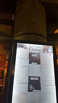 La Dent Creuse à Saint-Malo menu