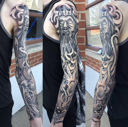 Explore real heart tattoo ideas, creative tattoo ideas in Cuyahoga Falls, available at Iron Ink Tattoo