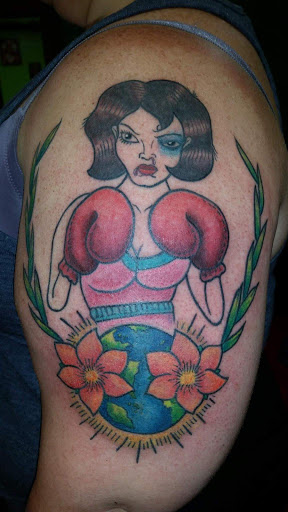 Explore nirvana tattoo ideas, creative tattoo ideas in Hernando, available at Blue Panther Tattoo Co