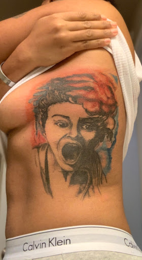 Explore tattoo ideas for back of leg, creative tattoo ideas in Des Moines, available at Skin Kitchen Tattoo